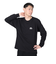 クリフメイヤー（KRIFF MAYER）バックプリント おしゃれ 長袖Tシャツ キャンプラビット ロンT 2337807-19:BLACK ブラック ユニセッ…