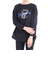 クリフメイヤー（KRIFF MAYER）ロンT 長袖Tシャツ SNOOPY スヌーピー ゆるロンT 2337824L-19:BLACK ブラック