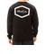 ルーカ（RVCA）ラッシュガード 長袖 HEX SURF LS BE041801 BLK