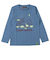 クリフメイヤー（KRIFF MAYER）ジュニア Tシャツ 長袖 UVさらすべ蓄光白亜ロンT 2337844K-70:SAX サックス UVケア