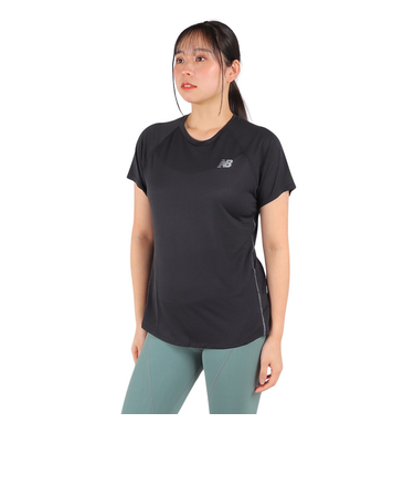ニューバランス（new balance）半袖Tシャツ レディース Impact Run WT21262 BK