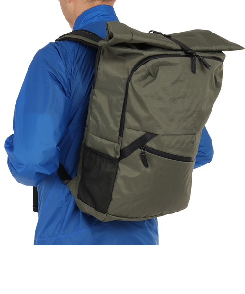 ザ・ワープ・バイ・エネーレ（The Warp By Ennerre）ROLL FLAP BAG 25L WB3MGA50 KHK リュック 防水 撥水