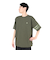 ハーレー（HURLEY）ラッシュガード ファントム オーバーサイズド レオパード ブロック パーティー半袖Tシャツ MUT2411002-OLV
