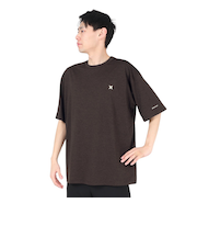 ハーレー（HURLEY）ラッシュガード ファントム オーバーサイズド クルーネック半袖Tシャツ MUT2411003-CFB