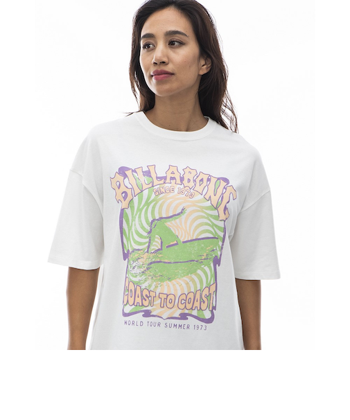 ビラボン（BILLABONG）SINCE 73 LOOSE 半袖Tシャツ BE01C209 SCS