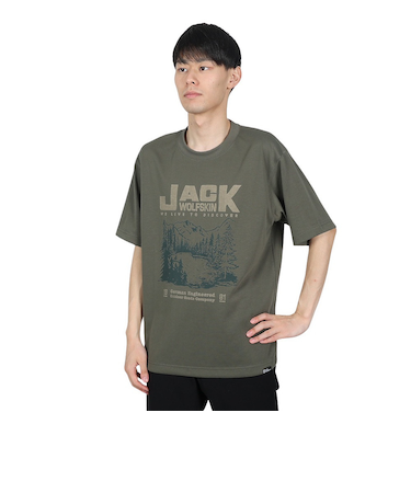 ジャックウルフスキン（JackWolfskin）半袖Tシャツ JP YUKON POSTER SS T 5034251_4550