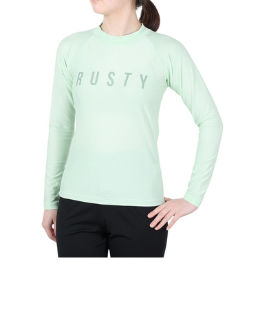 ラスティ（RUSTY）ラッシュガード 長袖 UVカット 923480GRN