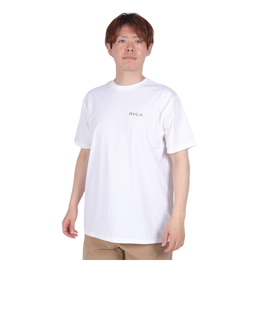 ルーカ（RVCA）ARCH RVCA SURF 半袖ラッシュガード BE041802 WHT
