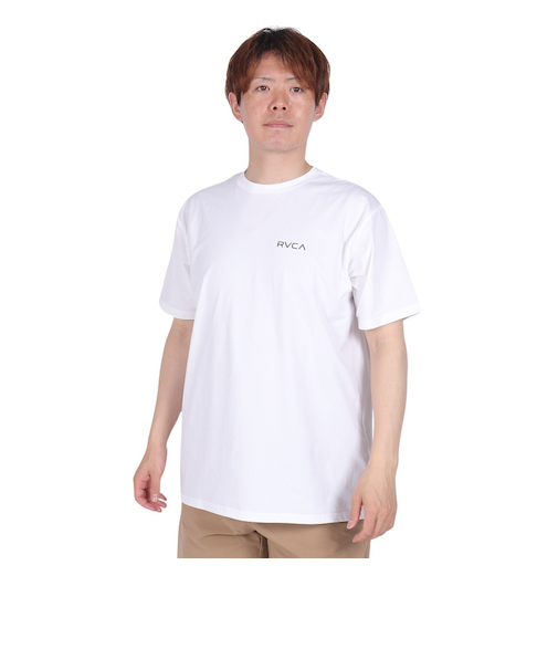 ルーカ（RVCA）ARCH RVCA SURF 半袖ラッシュガード BE041802 WHT
