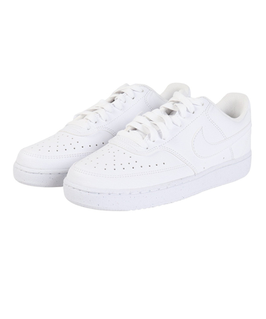 ナイキ（NIKE）スニーカー コート ビジョン ロー NN ホワイト DH3158-100 カジュアル スポーツシューズ タウン 通学 日常履き シンプル