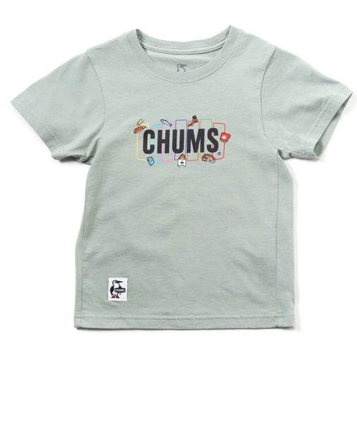 チャムス（CHUMS）ジュニア ワット トゥドゥ イン キャンピングTシャツ CH21-1314-M076