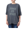 クリフメイヤー（KRIFF MAYER）リメイク風 ピグメント モモンガ 半袖Tシャツ 2347203L-17 CHARCOAL