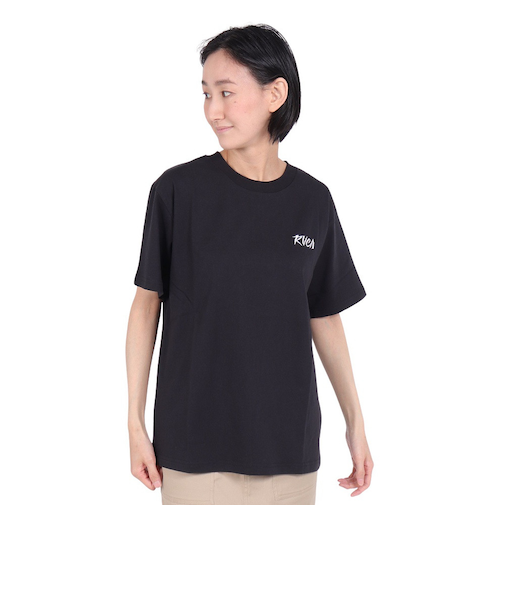 ルーカ（RVCA）tシャツ 半袖 ブラック 黒 SPIRIT ST 半袖Tシャツ BE043213 BLK