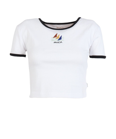 ルーカ（RVCA）KINNEY ST 半袖Tシャツ BE043217 WHT