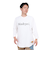 ゴースローキャラバン（GOSLOWCARAVAN）USA/C 祭 8分袖 ルーズベースボールTシャツ 321905 WHT