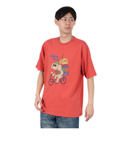 クリフメイヤー（KRIFF MAYER）アニマル半袖Tシャツ プードル 2347204-35:RED