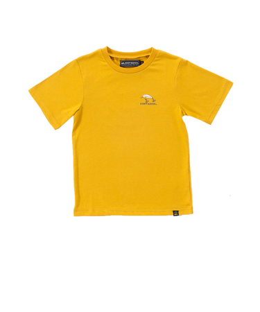 クリフメイヤー（KRIFF MAYER）ジュニア 半袖Tシャツ おひさまプリントTシャツ ルアー 2347849K-55:YELLOW イエロー 撥水