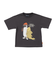 クリフメイヤー（KRIFF MAYER）ジュニア 半袖Tシャツ ウェットプロテクトアニマルT ペンギン 2347858K-17:CHARCOAL チャコールグ…