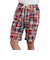 クリフメイヤー（KRIFF MAYER）チェック柄 ショートパンツ パッチワークショーツ 2353101X:35:RED レッド