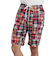 クリフメイヤー（KRIFF MAYER）チェック柄 ショートパンツ パッチワークショーツ 2353101X:35:RED レッド