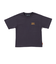 クリフメイヤー（KRIFF MAYER）ジュニア 半袖Tシャツ キャンプラビット バックプリントT 2347851K-17:CHARCOAL チャコールグレー
