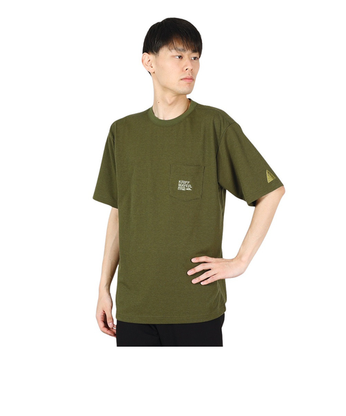 クリフメイヤー（KRIFF MAYER）蚊を寄せ付けない 半袖Tシャツ BUG PROOF 防蚊加工 ポケットTシャツ 2345101-69:KHAKI カー…