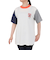 クリフメイヤー（KRIFF MAYER）接触冷感 吸水速乾 ウェットプロテクト半袖Tシャツ 道標 2357812L:90:MULTI-COL ホワイト×オレン…