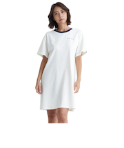 ロキシー（ROXY）GETTING LOST IN PARADISE ロゴバックプリント ひざ丈ワンピース 24SURDR242022OWT