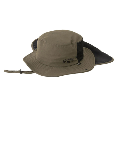 ビラボン（BILLABONG）帽子 サーフハット 水陸両用 UVカット 日焼け対策 SUBMERSIBLE HAT BE01A917 MIL