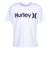 ハーレー（HURLEY）ジュニア ラッシュガード 半袖 ONE AND ONLY Tシャツ BRG2331001-WHT