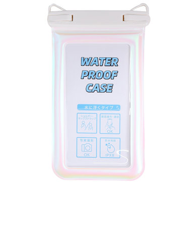 クロエ（Chloe）水に浮く! パールカラー IPX8取得 防水ケース OWL-WPCSP21