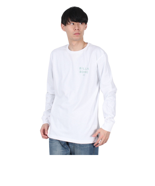 ビラボン（BILLABONG）DECAF 長袖 Tシャツ BE012050 WHT