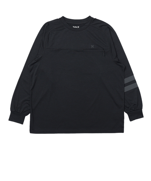 ハーレー（HURLEY）PHANTOM BP 長袖Tシャツ MCLS242009-BLK