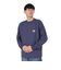 クリフメイヤー（KRIFF MAYER）ラビットバックプリントロンT 長袖Tシャツ 2417807:79:NAVY