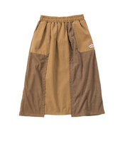 クリフメイヤー（KRIFF MAYER）異素材切替スカート 2415125L:20:BEIGE