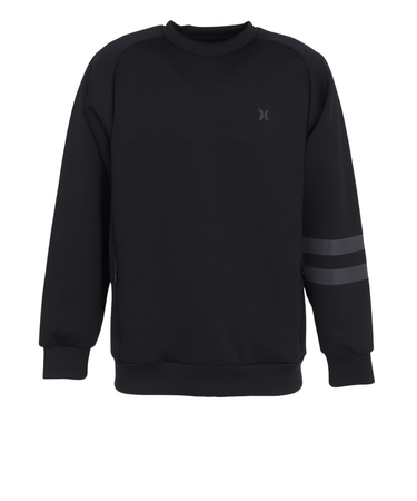 ハーレー（HURLEY）ファントム スウェット ブロック パーティークルーネック 2.0 MCFL242004-BLK