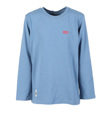 チャムス（CHUMS）キッズ ブービーロゴブラッシュド ロングスリーブTシャツ CH21-1294-A002