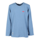チャムス（CHUMS）キッズ ブービーロゴブラッシュド ロングスリーブTシャツ CH21-1294-A002