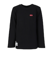 チャムス（CHUMS）キッズ ブービーロゴブラッシュド ロングスリーブTシャツ CH21-1294-K001