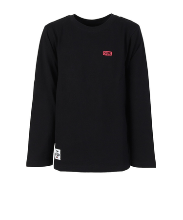 チャムス（CHUMS）キッズ ブービーロゴブラッシュド ロングスリーブTシャツ CH21-1294-K001