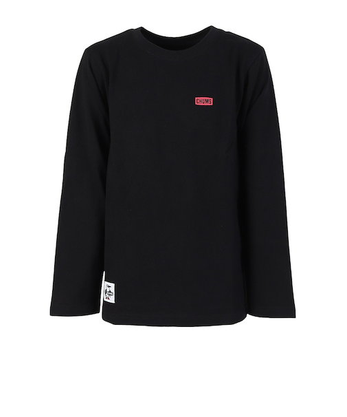 チャムス（CHUMS）キッズ ブービーロゴブラッシュド ロングスリーブTシャツ CH21-1294-K001