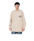 トゥルーロゴ ロングスリーブTシャツ 19823029 サンド