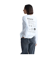 ロキシー（ROXY）OUR STYLE FLOW 長袖Tシャツ ロンT 24FWRLT244047WHT