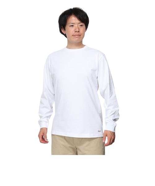 off-white ロングスリーブカットソー M Off-White（Tシャツ/カットソー(七分/長袖) ・ ブルー・ネイビー