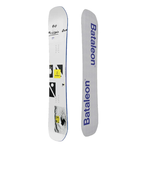 Bataleon スノーボード ブラック/ホワイト Bataleon スノーボード ブラック/ホワイト