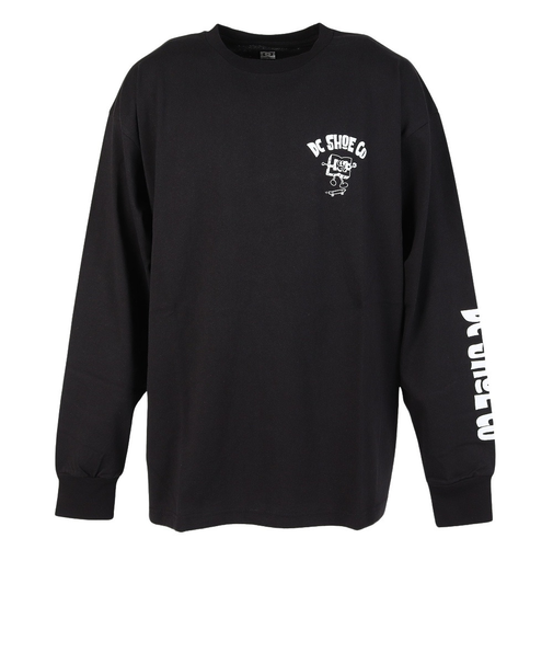 ディーシーシューズ（DC SHOES）24 PLAYTIME 長袖Tシャツ 24FWDLT244075BLK