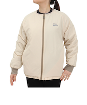 クリフメイヤー（KRIFF MAYER）アウター ブルゾン ノーカラーひっくりジャケット リバーシブル 2414416L 9 NATURAL キナリ
