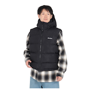 ルーカ（RVCA）PUFFER ベスト BE042768 BLK