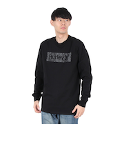 ハーレー（HURLEY）VORTEX ボックス ロゴ ロングスリーブTシャツ 24XBMCLS027-BLK