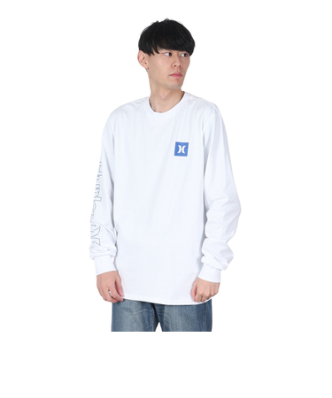 ハーレー（HURLEY）TRIBAL LOGL ロングスリーブTシャツ 24XBMCLS031-WHT